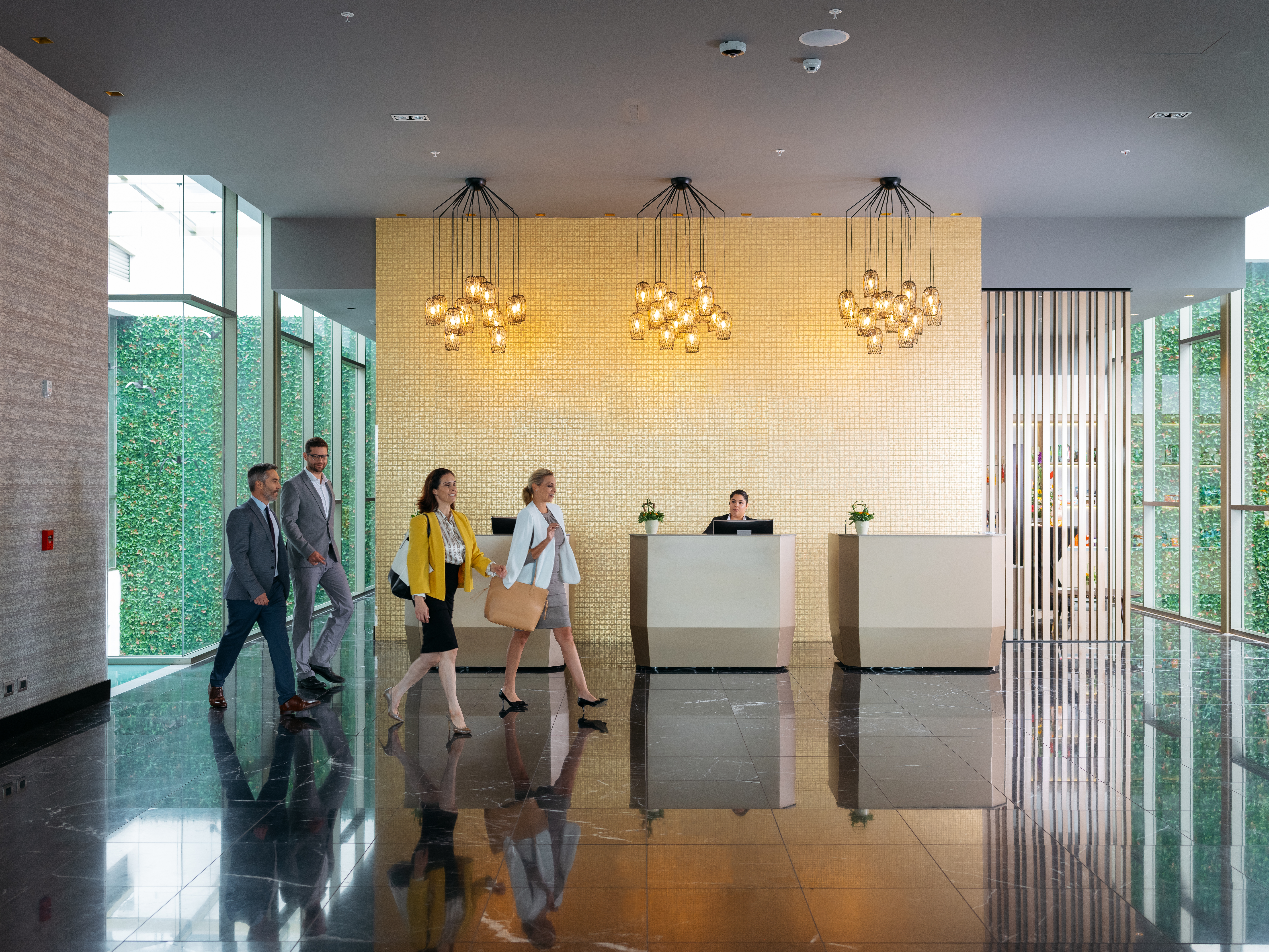 participantes da reunião na Costa Rica no hotel